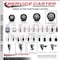 Service Caster Assure Parts 190PUBPRC4P Replacement Caster Set with Brakes, 4PK ASS-SCC-SQ20S514-PPUB-MRN-TLB-34-4 - alternate 4